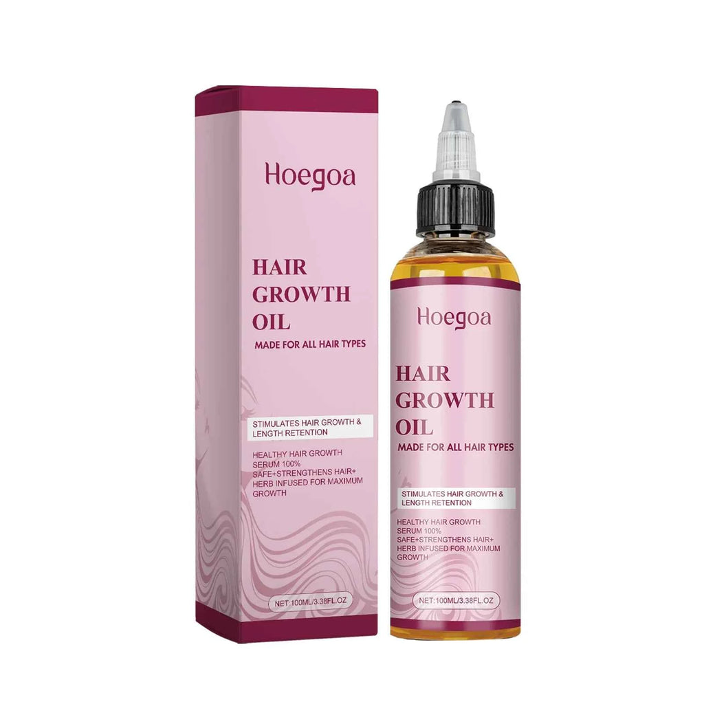Hoegoa Organic Herbal Hair Care Oil Smoothing Oil for Dry Hair Nourishes and Softens Hair and Scalp