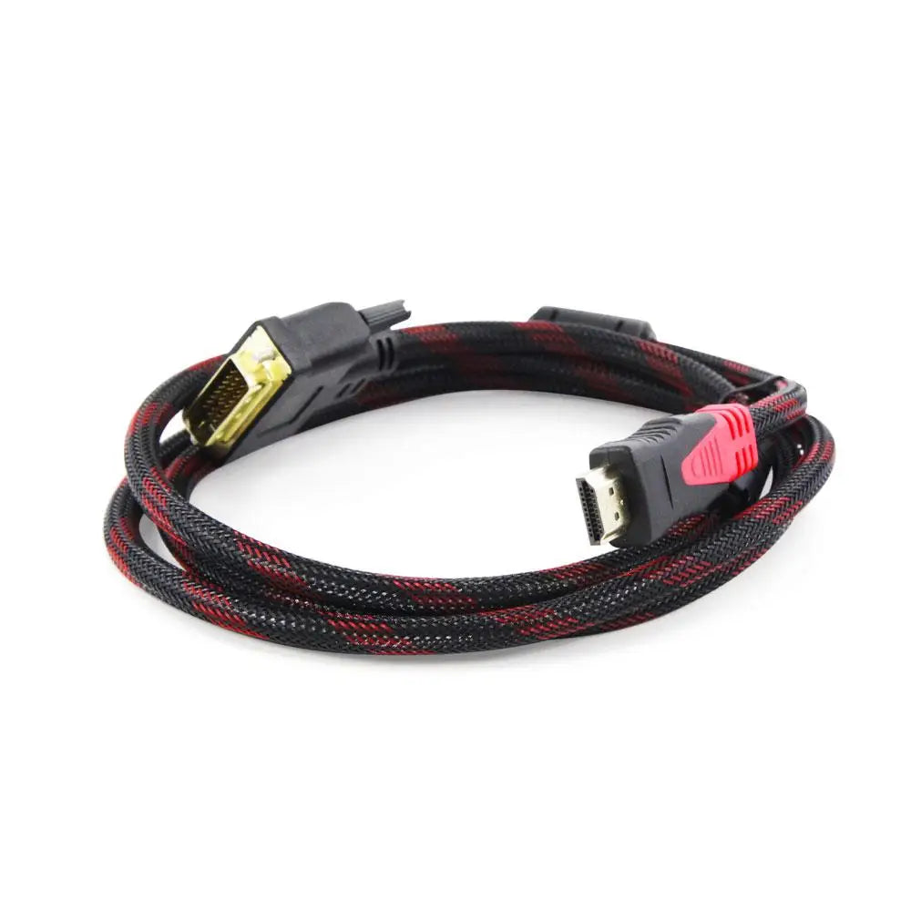 ELEGATE for Male to DVI Male 1.5m Adapter Cable 1080P