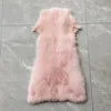 Women Real Fox Fur Bolero Jacket Unique Natural Fur Coat Two Fox Fur Sleeves