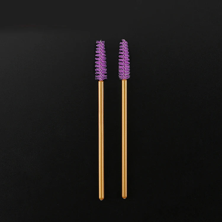 50Pcs Eyelashes Extension Disposable Makeup Eyebrow Brush Mascara Wand Applicator Eye Lashes Cosmetic Brush Set Makeup Tool