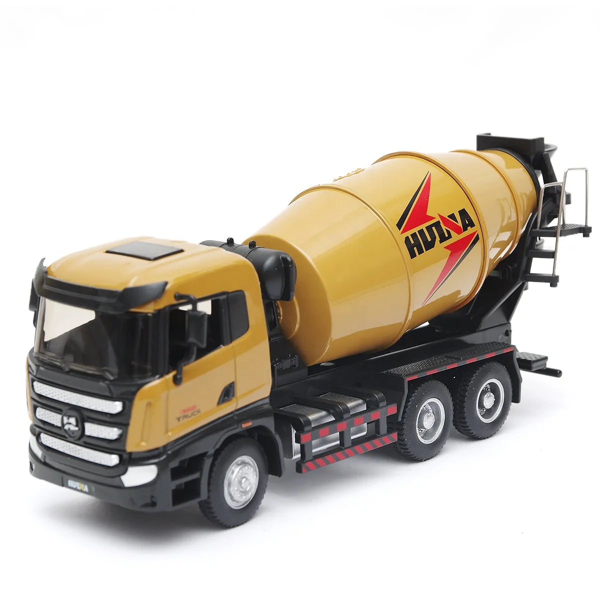 Dropshipping 1/50 Scale Open-Window Huina Static Zinc Alloy Die-cast Construction Model for Over-8-year-old