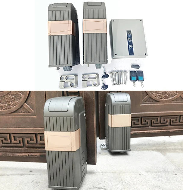 Adjustable Opening/Closing Swing Gate Automation System 500Kg Wing Gate Opener for Heavy Gate
