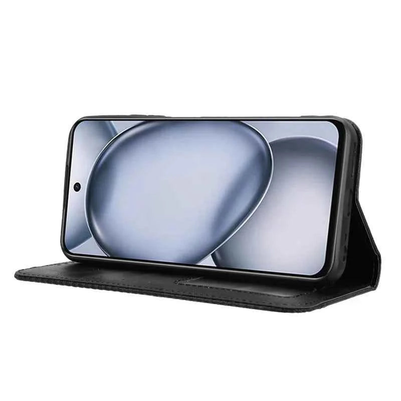 For Itel A80 4G Wallet Stand Function Pu Leather Magnetic Closure Phone Cases Card Slot Phone Cases