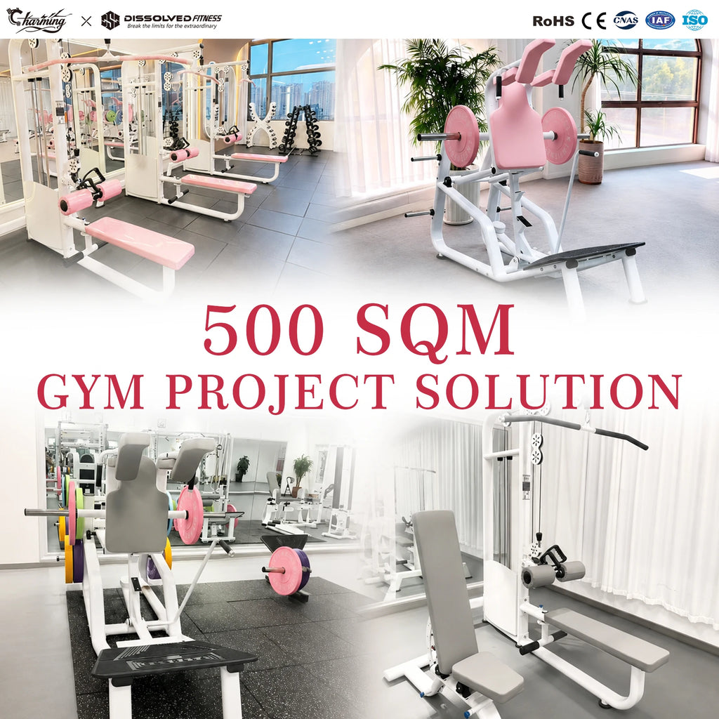 Gym Project Solution Professional Complete pink Gym Equipment Machines Wholesale by Plate Loaded Gym Equipment Legs for Woman