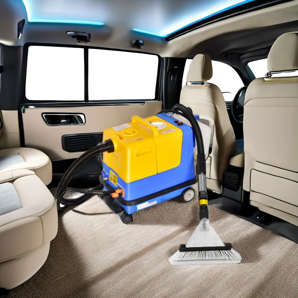 GR-10 Cold Water  Steam Suction Carpet Cleaning Machine  25000Pa for Car Sofas Curtains Carpets Mattresses and Home Appliances