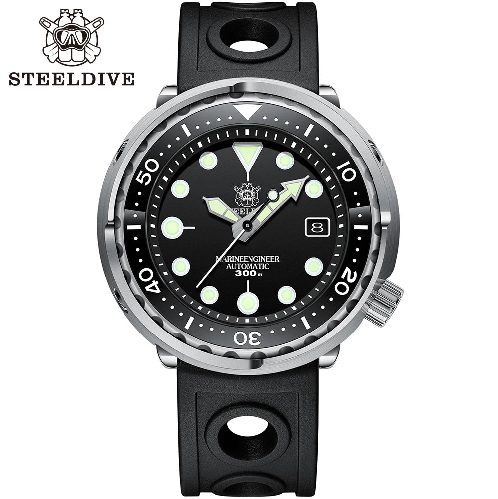 Blue Dial SD1975 Stainless Steel 30ATM Waterproof High Quality Japan NH35 Mechanical Ceramic Bezel Dver Watches for Men
