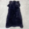 Women Real Fox Fur Bolero Jacket Unique Natural Fur Coat Two Fox Fur Sleeves