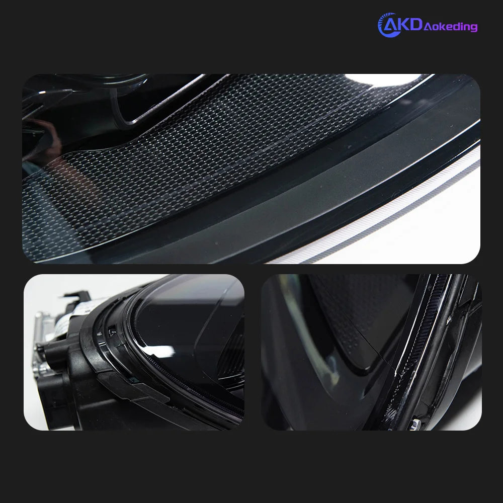 Head Lamp for Porsche Cayenne 2011-2018 LED Headlight Projector Lens Dynamic Signal Head Lamp Front Drl Automotive Accessories