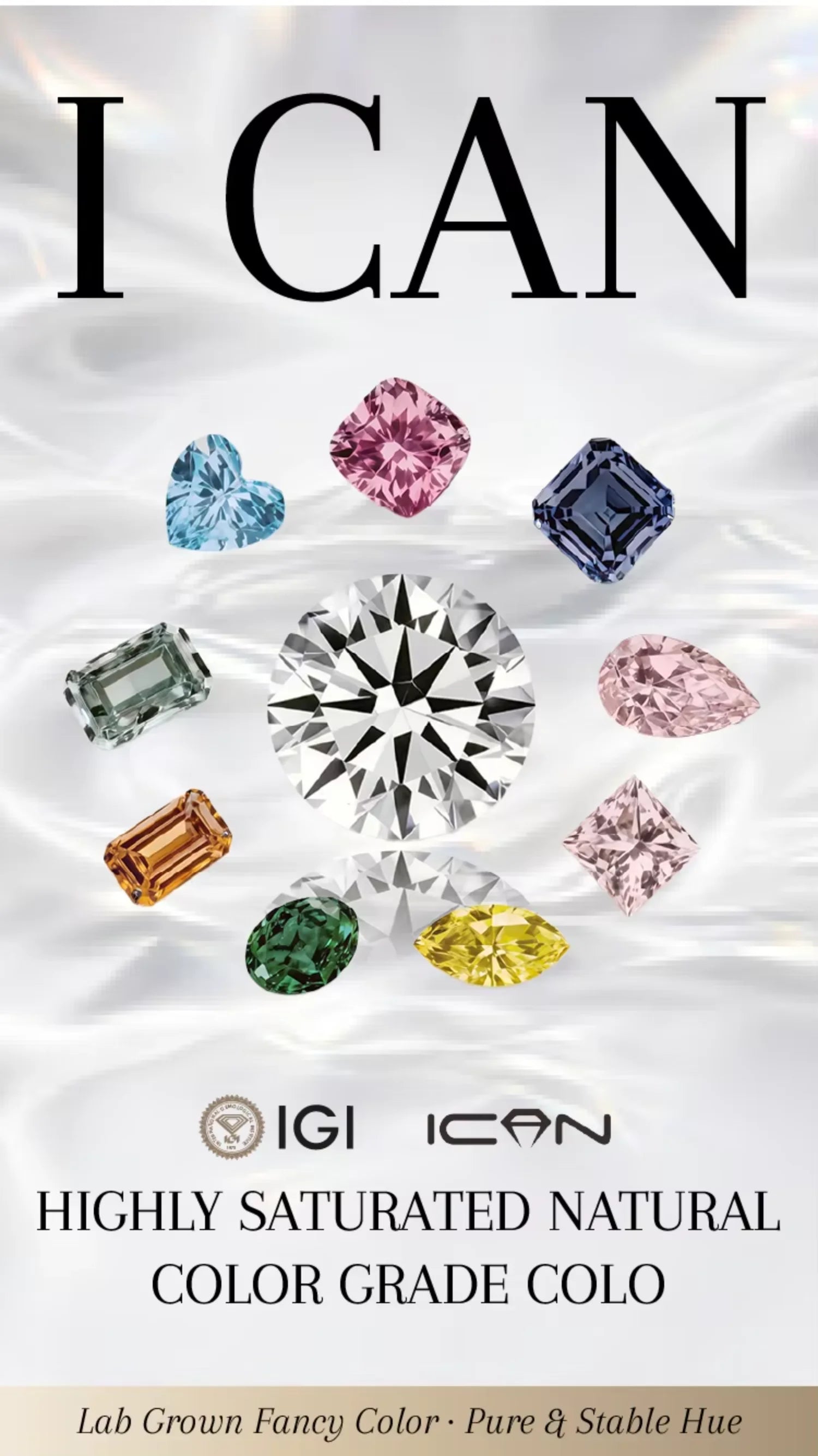 Wholesale Loose Lab Created Diamond Princess Square Cut D Color 0.5CT 0.8CT 1CT 1.5CT 2CT 2.5CT 3CT Lab Grown Diamond
