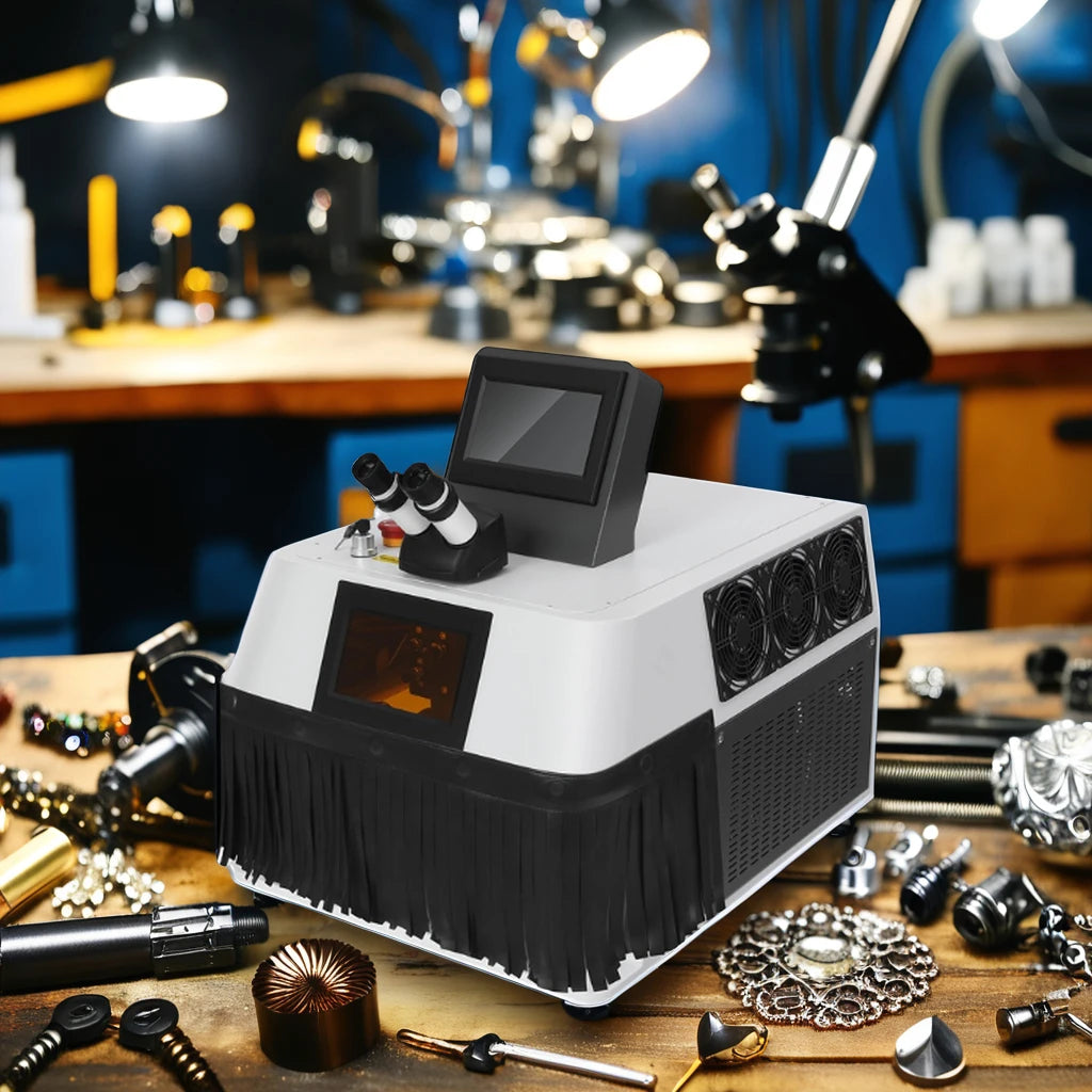 Laser Spot Welder for Gold and Silver Jewellery Water Cooling System 2 Years Warranty on Core Laser Components