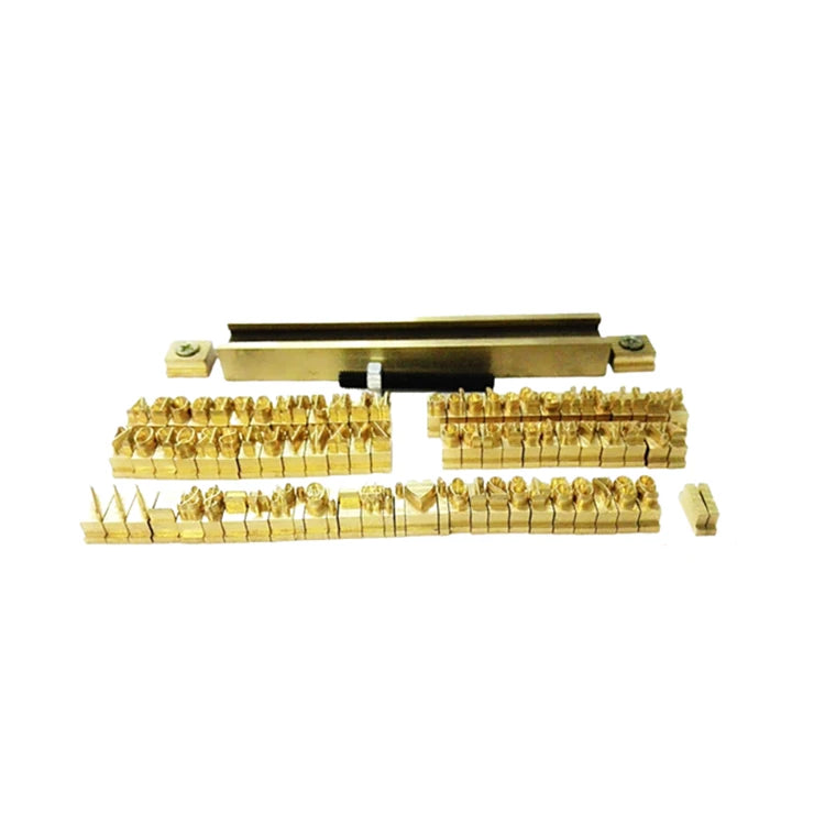 High Quality Die Casting Metal Moulds High Performance with Different Shape Stamp Letter Embossing Plates