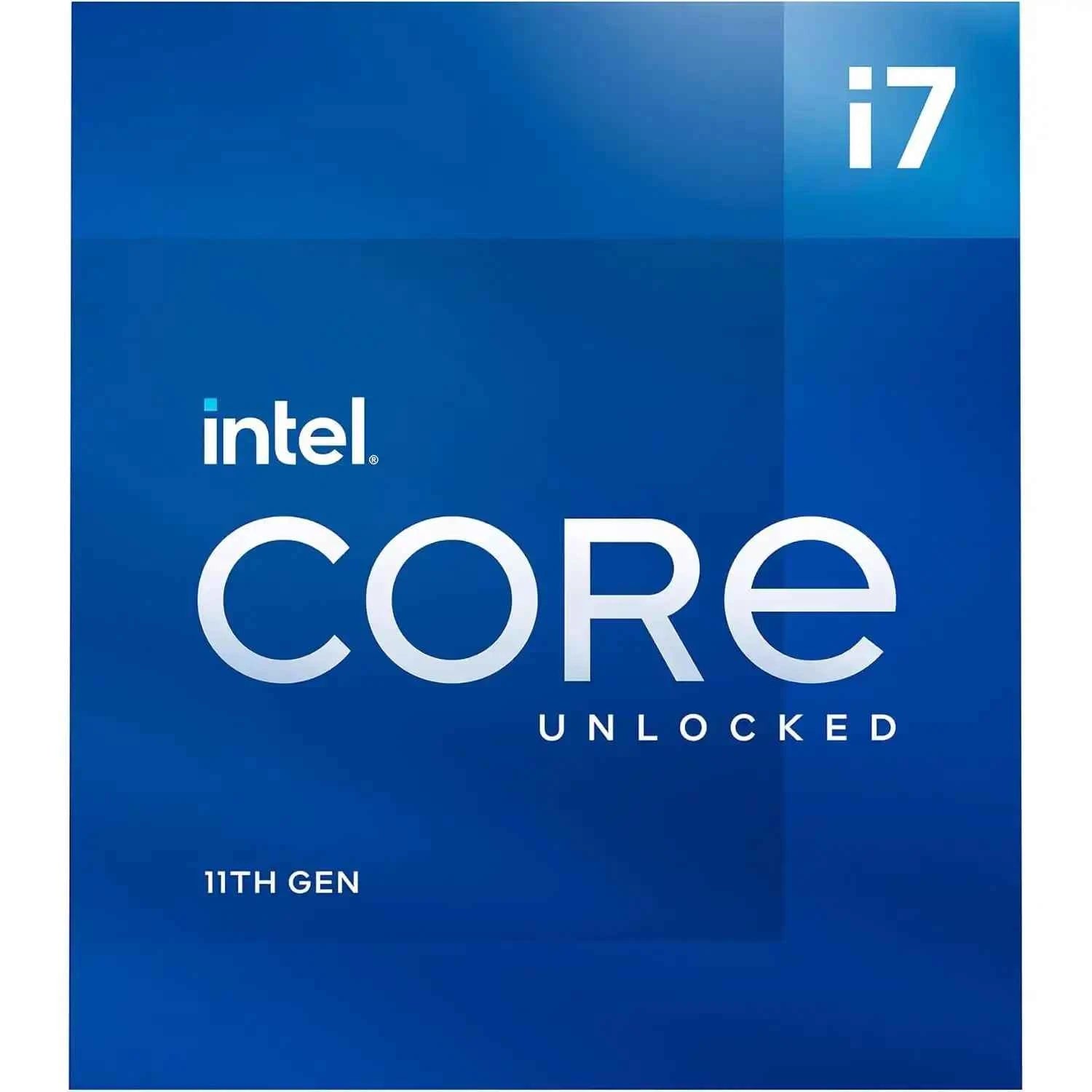 Procesador Intel Core I7 11700K 8 Cores Unlocked LGA1200 Intel CPU I7 11700 CPU Intel Core I7 11700KF 11700F 11700T Processor