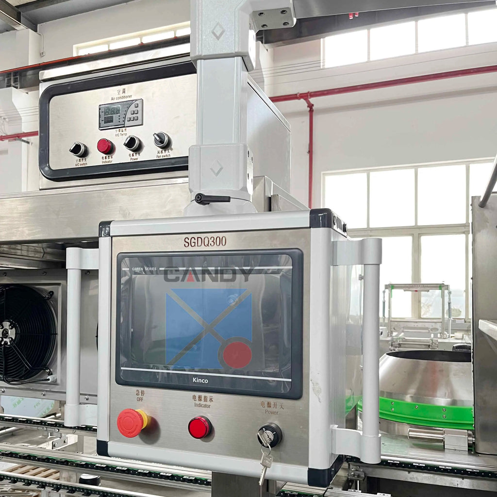 Manufacturer's New Long-History Candy Machine Gummy Bear Jelly Candy Making Equipment for Food Factory Lollipop Toffee Apparatus