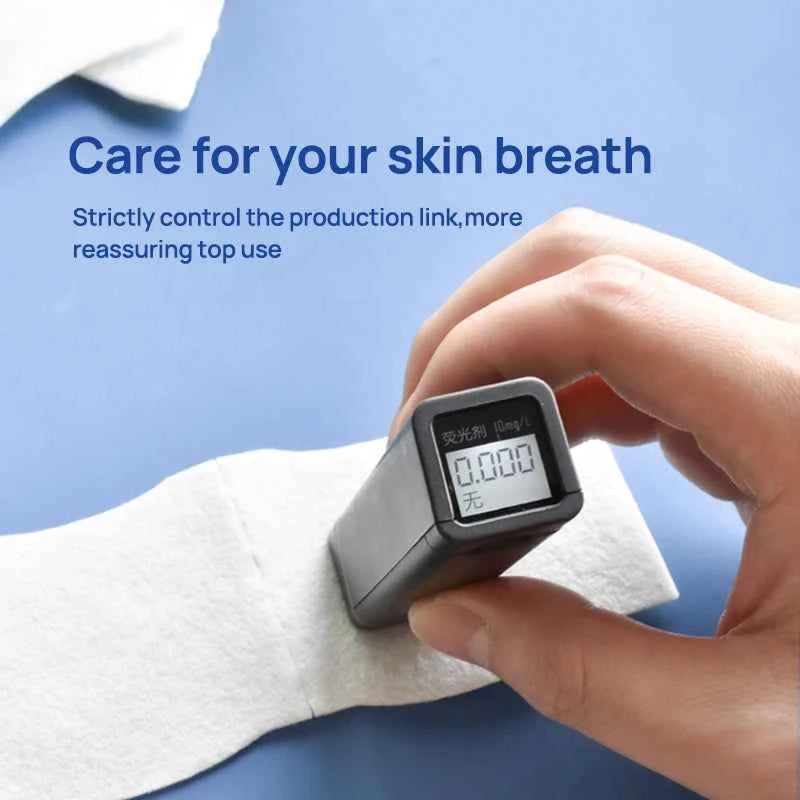 OEM ODM Customization Available Disposable Water Saving Cotton Pads Skin Friendly Facial Cotton Pads