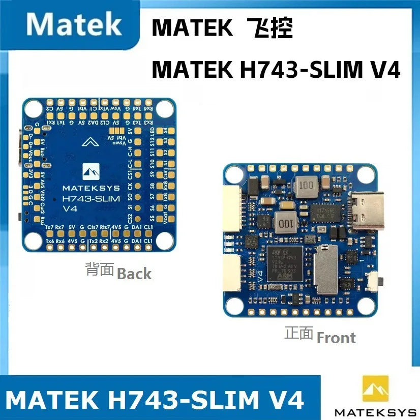 2026 MATEKSYS MATEK H743 SLIM V4 FC Matek H743 SLIM V4 Flight Control for FPV Racing Drone Accessories