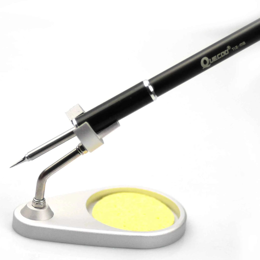 QUICKO T12-S9 Soldering Iron Stand Support Holder Base For M8 P9 handle Metal Solder Support Station Soldering Safety
