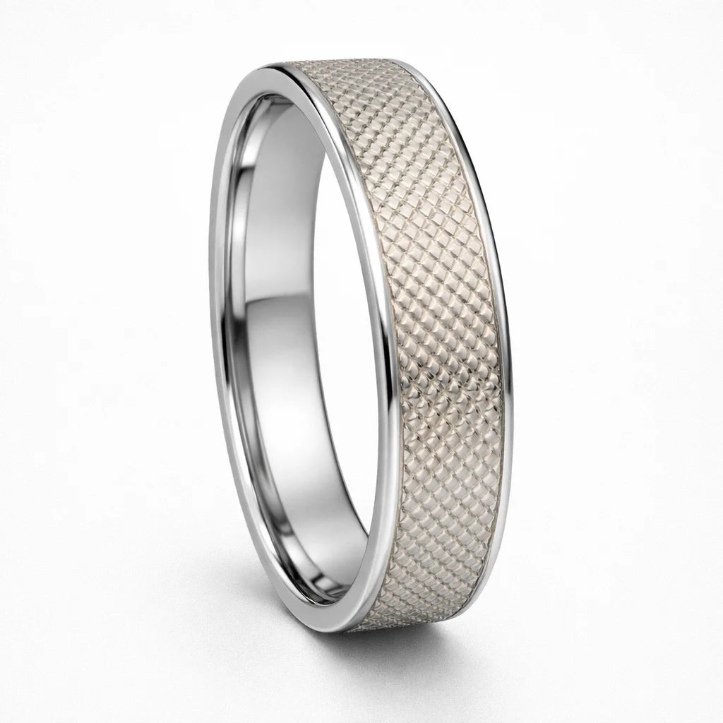 Elegant Platinum Diamond Ring for Men IGI Certified Luxury Jewelry Design for Engagement Wedding Anniversary Party Gift