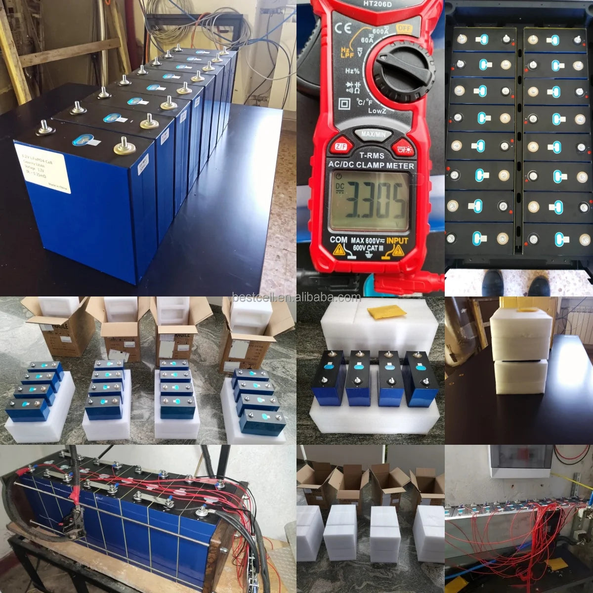 EV LF280K 3.2V 280Ah LiFePO4 Battery for EV Boats & Electric Forklifts 10000 Cycles CE Certified -50~60C