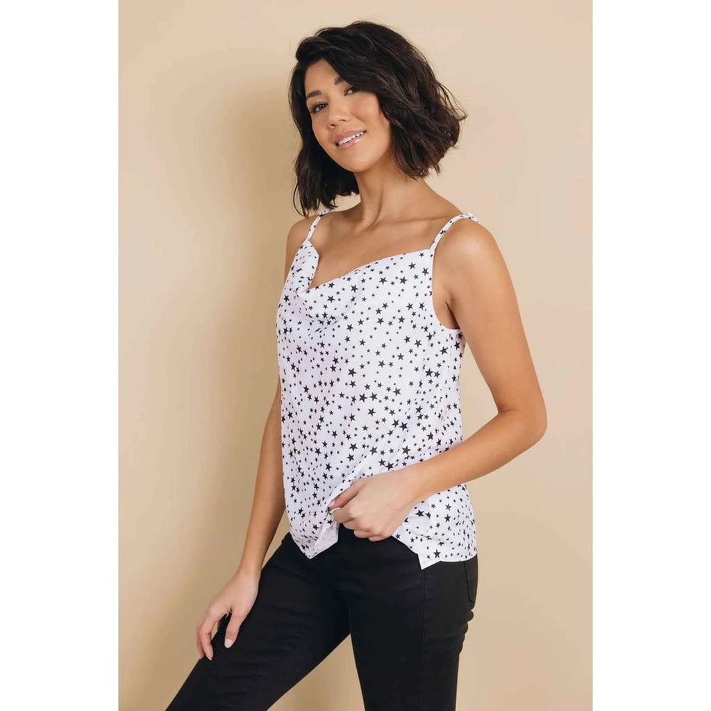 TD Women's Loose Neck Tank Breathable Crocheted Gym Top with Lace Decoration Casual One-Size Tank Top for Spring Awakening