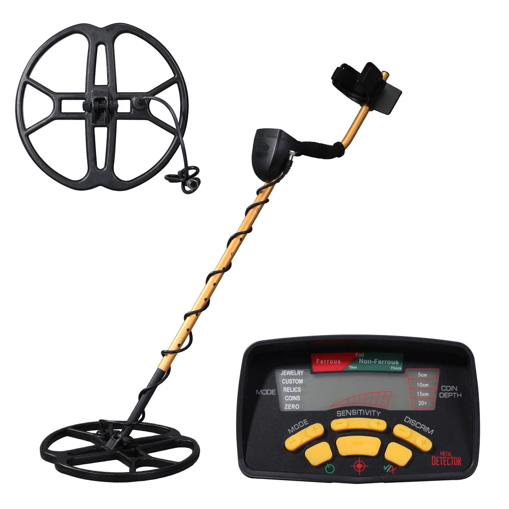 Underground Metal Detector Professional MD-6350 Gold Digger Treasure Hunter High Sensitivity 100% Waterproof IP55 Rated LCD