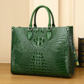 Luxury Handbag Real Cowhide Crocodile Pattern Fashion Handbag Women's Leather Women Bags Designer Handbags Quality Women's Bag