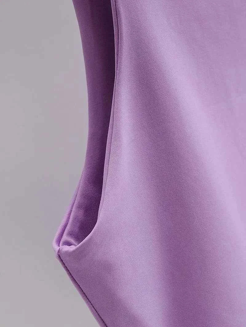 2023 Summer Fashion Women Sexy Slim Tops O-neck Sleeveless Double Nylon Ladies Good Quality Tank Tops 6 Colors
