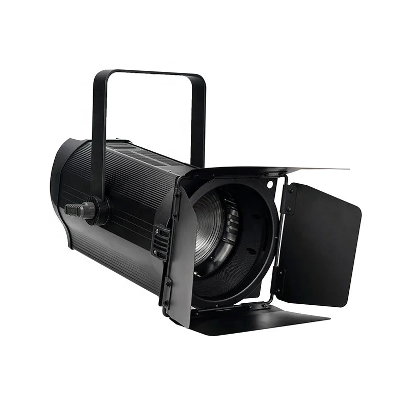 Hot Sale 200w Professional Bi-color 3200K+5600K Cooling Fan Noise 200w+200w Fresnel Lighting Zoom