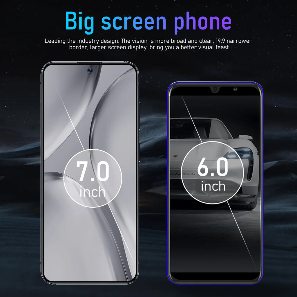 2024 New Ultra-high Speed S24 Ultra 16GB+1TB 5G Smart Phone 7.2-inch 48MP+108MP 8+2 Android 13 Smart Game Phone