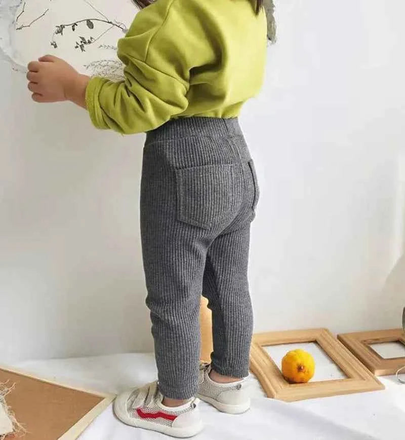Children Pants Cotton Spring Autumn Kids Baby Leggings Fashion Trousers Girls Boys Pants