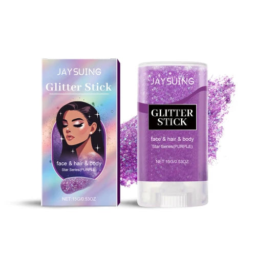 Jaysuing Glitter Stick Dance Party Perform Makeup Face Body Collarbone Highlights Shine