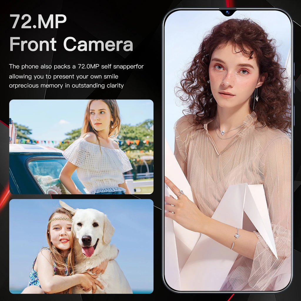 New C30 Pro 5G Smartphone Original 6.8-Inch Android 14 Phone 16GB 1TB Storage 72MP+108MP Camon 30 Pro 6800mAh Battery