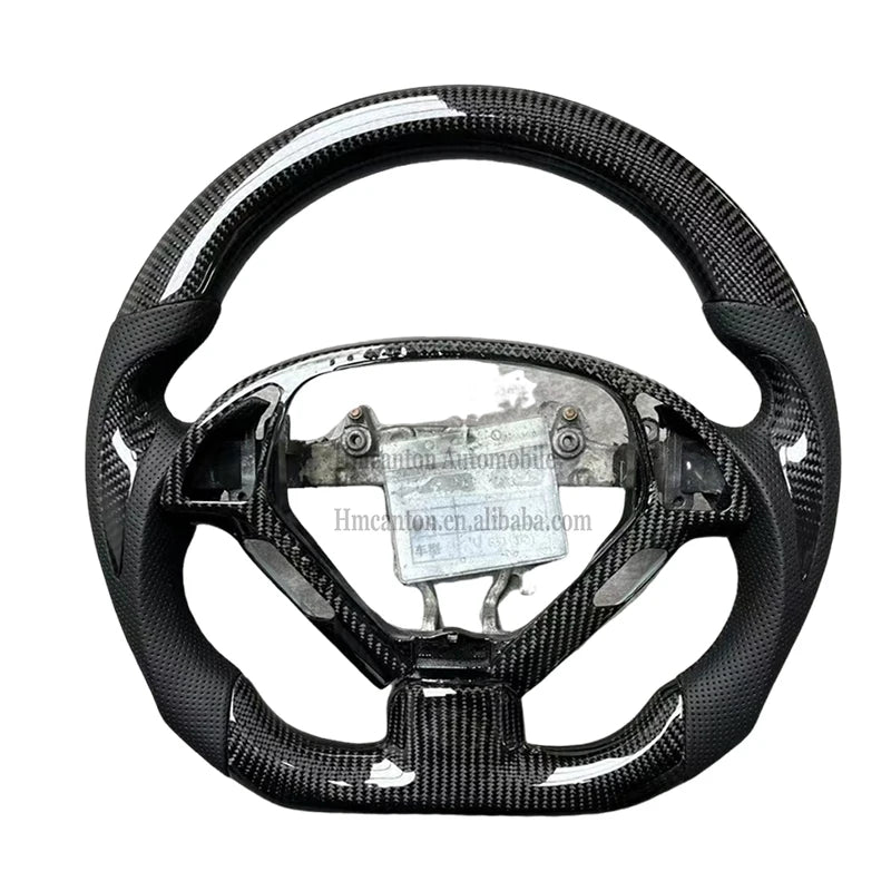 Wholesale Carbon Fiber Perforated Leather Steering Wheel for Infiniti G27 G37 Cheap High Quality Car Accessory