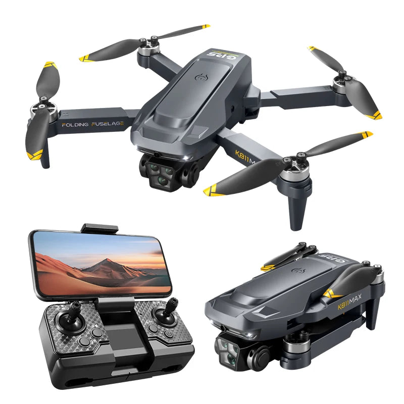Hot Selling K811 Max Drone Brushless GPS Drone Professional 4K HD Dual Camera 5G WIFI Obstacle Avoidance Dron Toys Gift