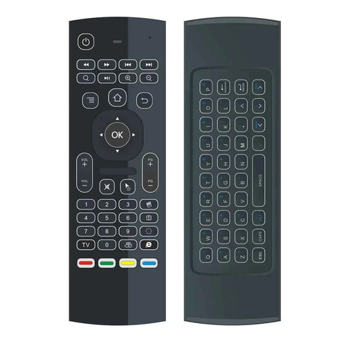 Air Mouse MX3 Learning Code 3D Tracking 2.4G Wireless Mini Keyboard USB Receiver AAA Battery 20m Range Android TV Remote Control