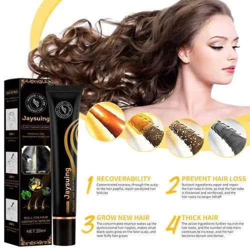 Jaysuing Ball Massage Prevents Hair Loss Thickening  And Scalp Irritation Care Solution