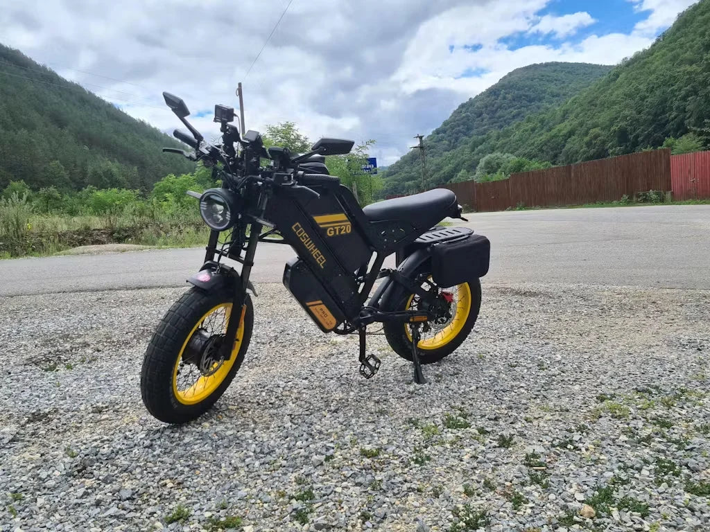 3000W Dual Battery Electric Motorcycles 48V Long Range Electric Dirt Bike Racing Off-Road Motorcycle