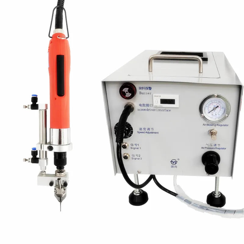 Automatic Screwdriver with Power Supply Semi Manual Automatic Screwdriver Machine with Automatic Screw Locking Machine Feeder