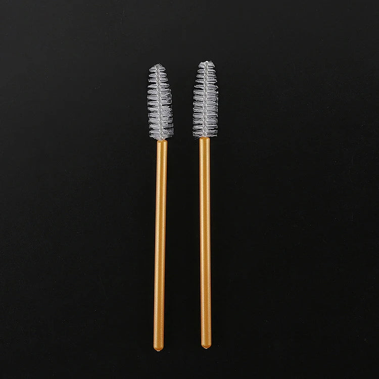 50Pcs Eyelashes Extension Disposable Makeup Eyebrow Brush Mascara Wand Applicator Eye Lashes Cosmetic Brush Set Makeup Tool