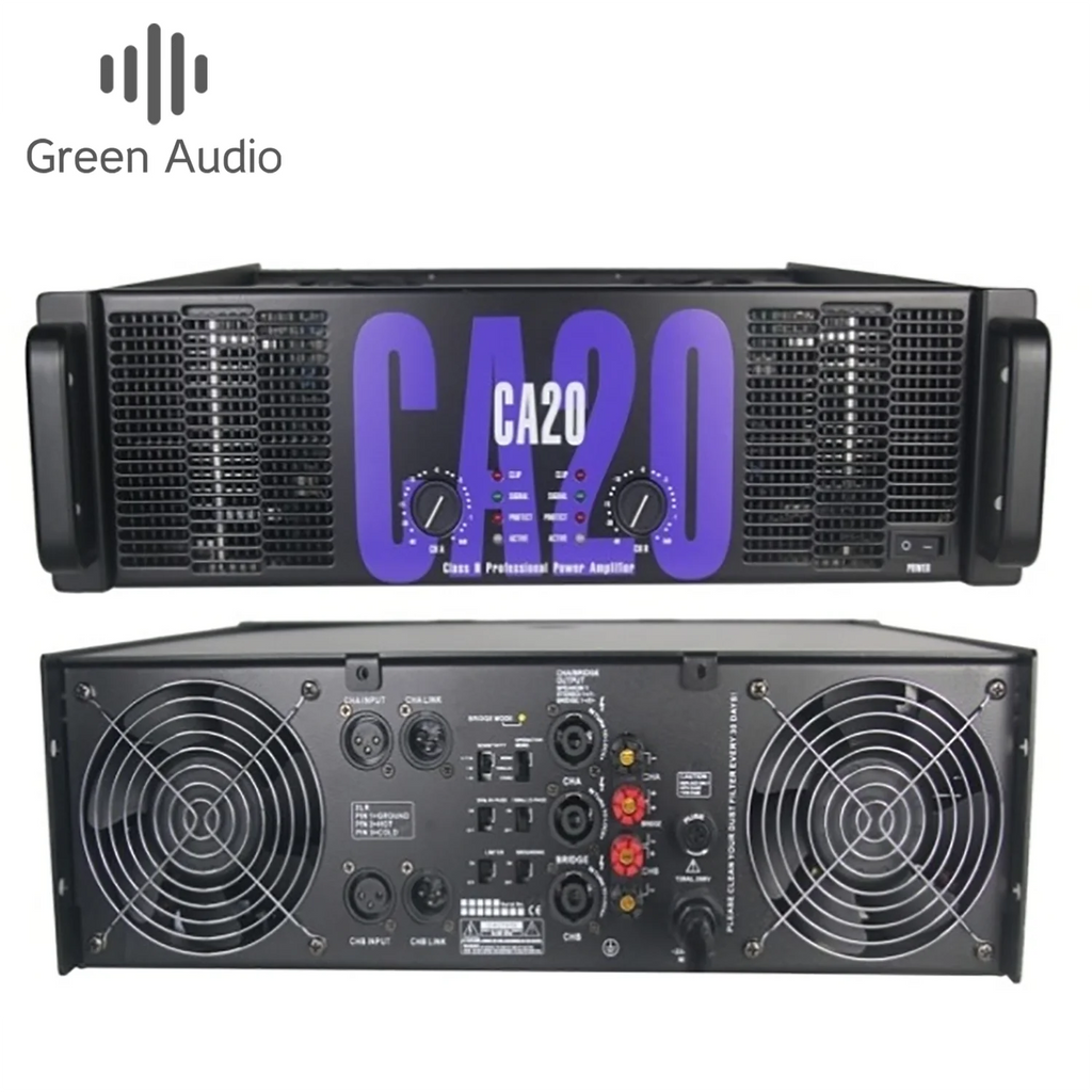 GAP-CA2 CA12 CA18 CA20 CA30 CA50 CA68 CA100 Professional Mixer Amplifier 275/1800 Watt 2 Channel Audio High Power Amplifier