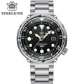 Blue Dial SD1975 Stainless Steel 30ATM Waterproof High Quality Japan NH35 Mechanical Ceramic Bezel Dver Watches for Men