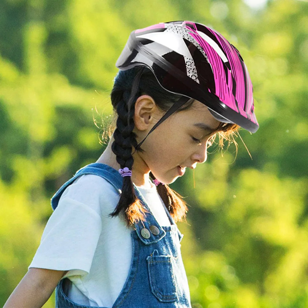Kids Adjustable Helmet Protective Gear Set Sports Knee Elbow Wrist Pads for Children Boys Girls Bike Skateboard Scooter Roller