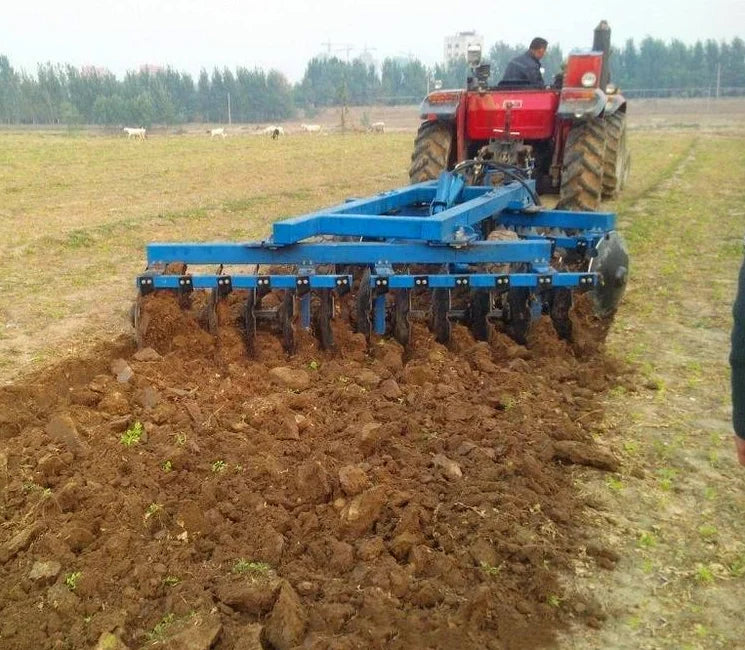 High Quality Heavy-duty Disc Harrow Plough Certified Agriculture Machinery Disc Plow Big Rake Hydraulic Control PTO Driven