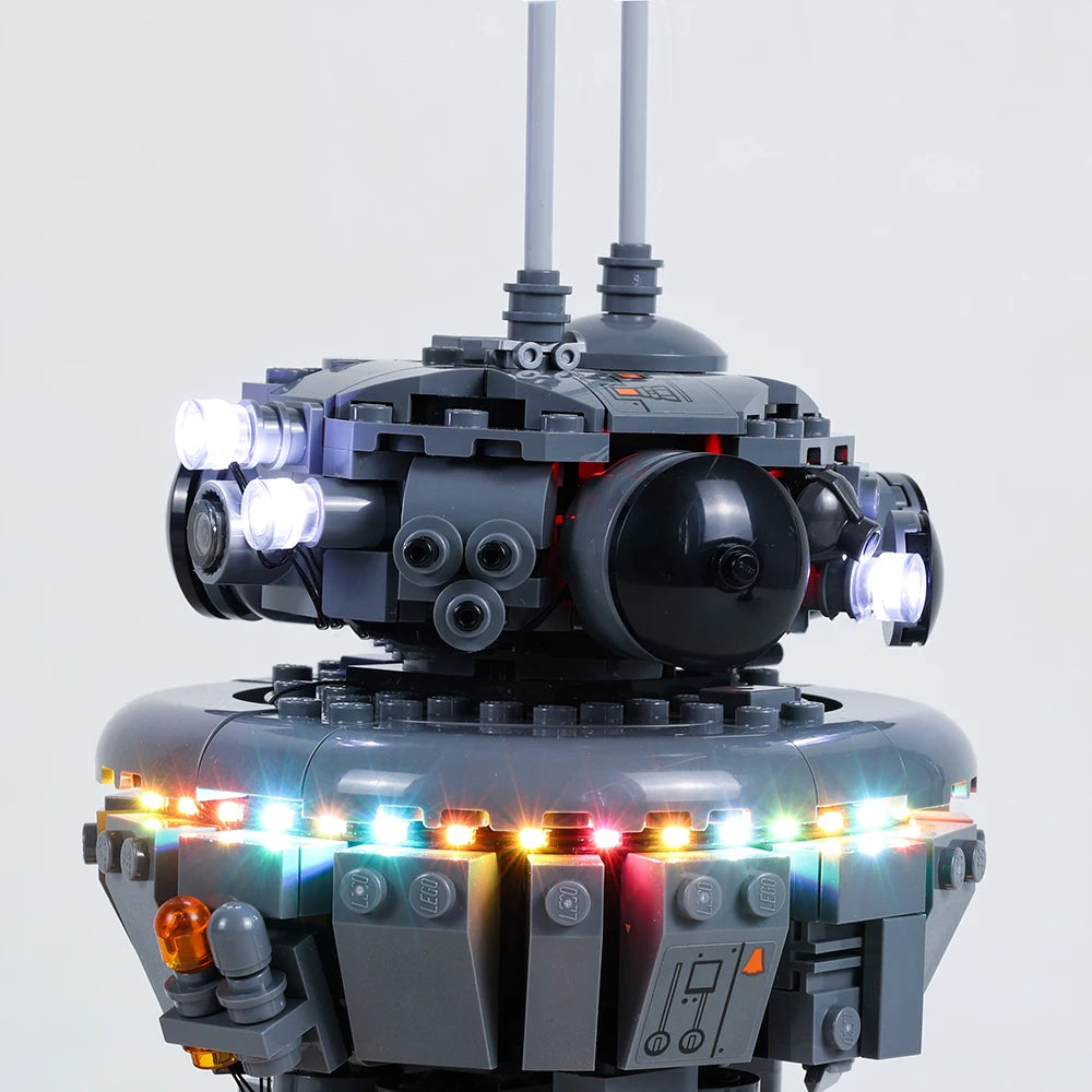 EASYLITE Led Light Set For 75306 Wars Imperial Probe Droid Collectible DIY Toys Blocks Only Bricks Lighting Kit No Model