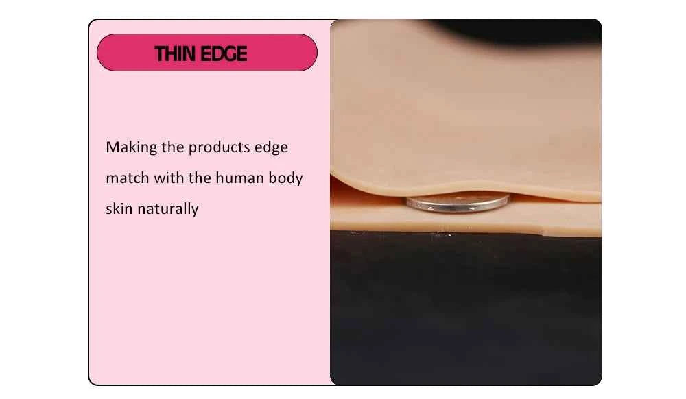 Eyung Silicone Bodysuit Crossdresser Drag Queen Triangular Vagina Hip Enhancer Silicone Breasts Swimsuit Fake Breast Forms Boobs