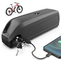 US STOCK 48v 20ah Electric Motorcycle Battery Downtube Akku Fahrradbatterien with 3A Charger