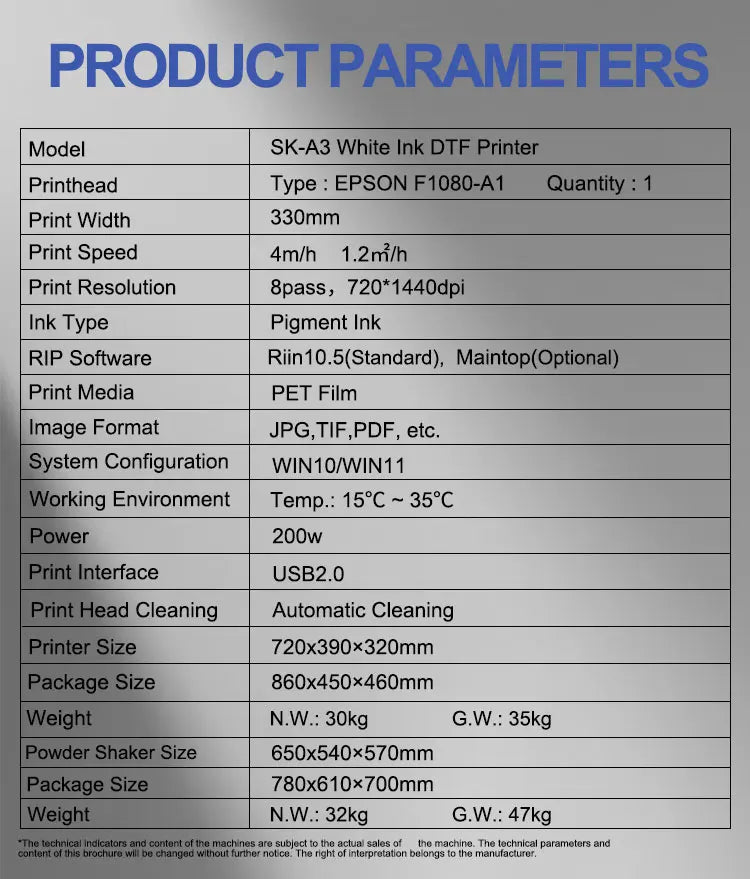 12inch 30cm XP600 Digital Inkjet DTF Printer Printing Pet Film Printer Machine A3 DTF Printer for T-shirt