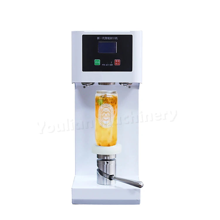 YL-30 Electric Soda Can Sealer Machine Automatic Tin Can Seamer Home Use Hotels Restaurants Wood Packaging Manual Grade Plastic
