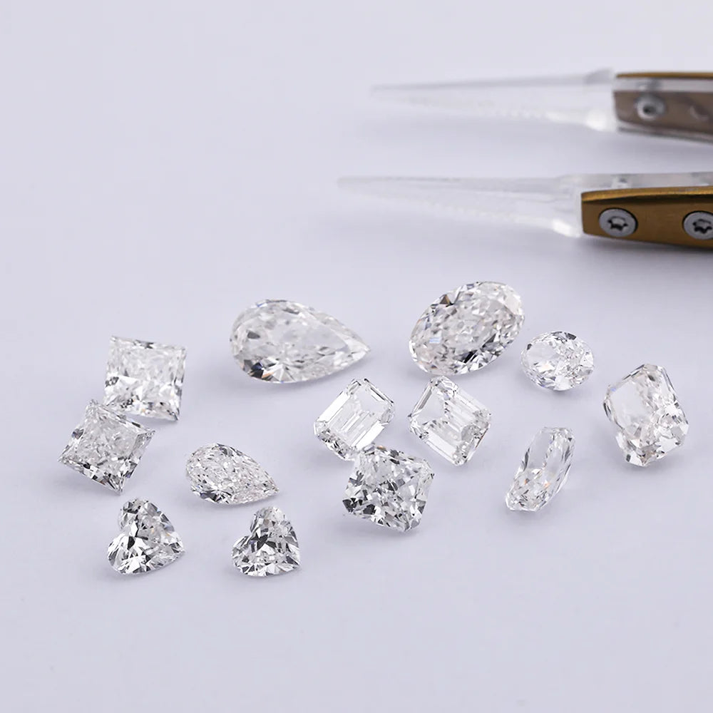 First Order Discount Wholesale Lot Lab Created Diamond 3-4ct G Color Other Shape for Fine Jewelry Ring Best Price Kf Deer