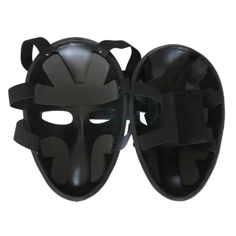 Mask Aramid NIJ IIIA Full Facial Cover Tactical Face Shield