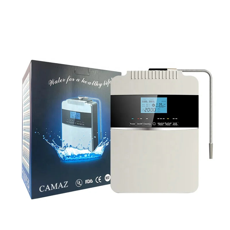 2024 Hot Sale Hydrogen-rich Alkaline Water Machine 10000L Filter Life Plastic Desktop Model Electric/Battery Powered Commercial